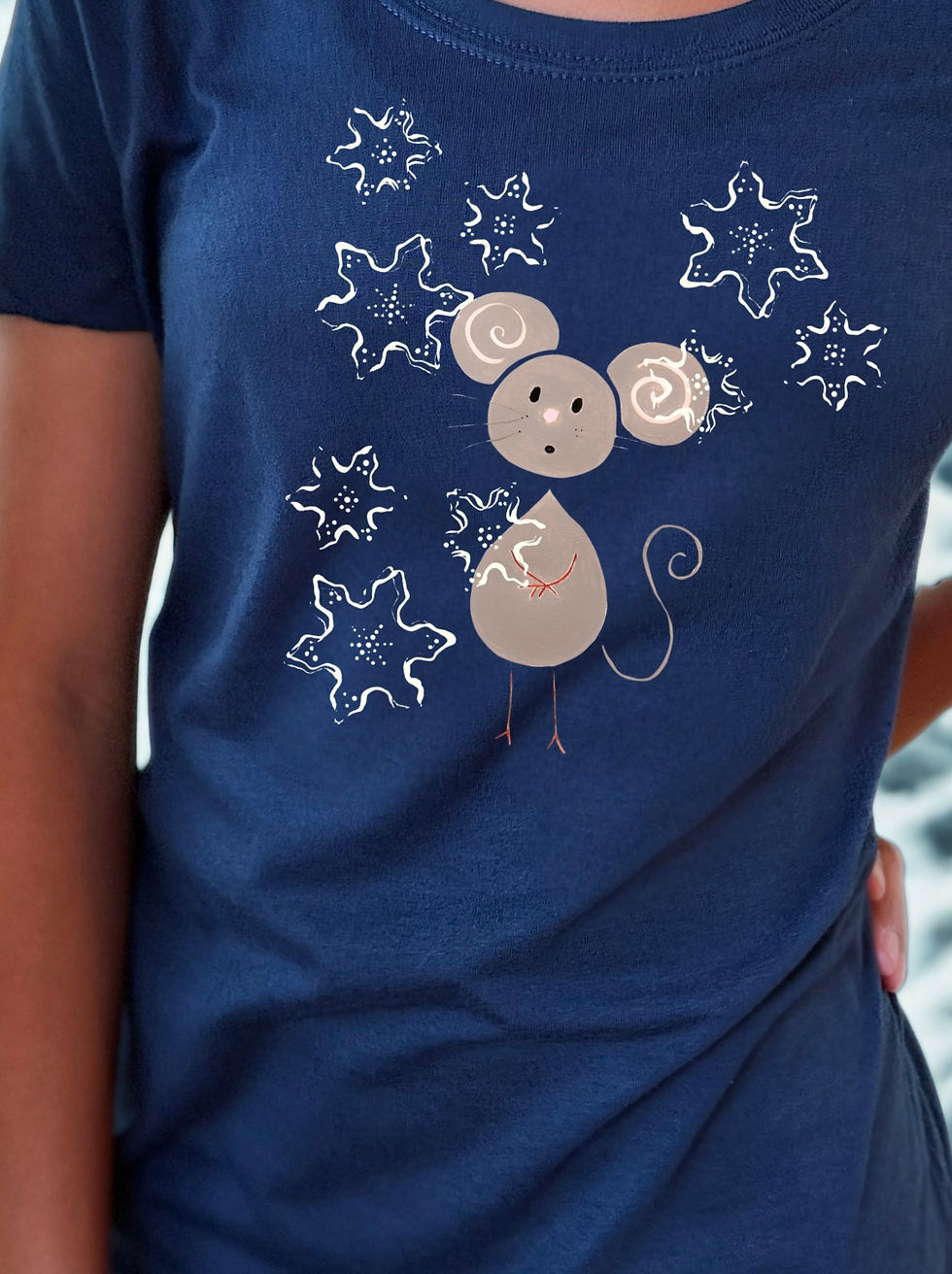 Women’s Fitted Frozen Magic T-shirt