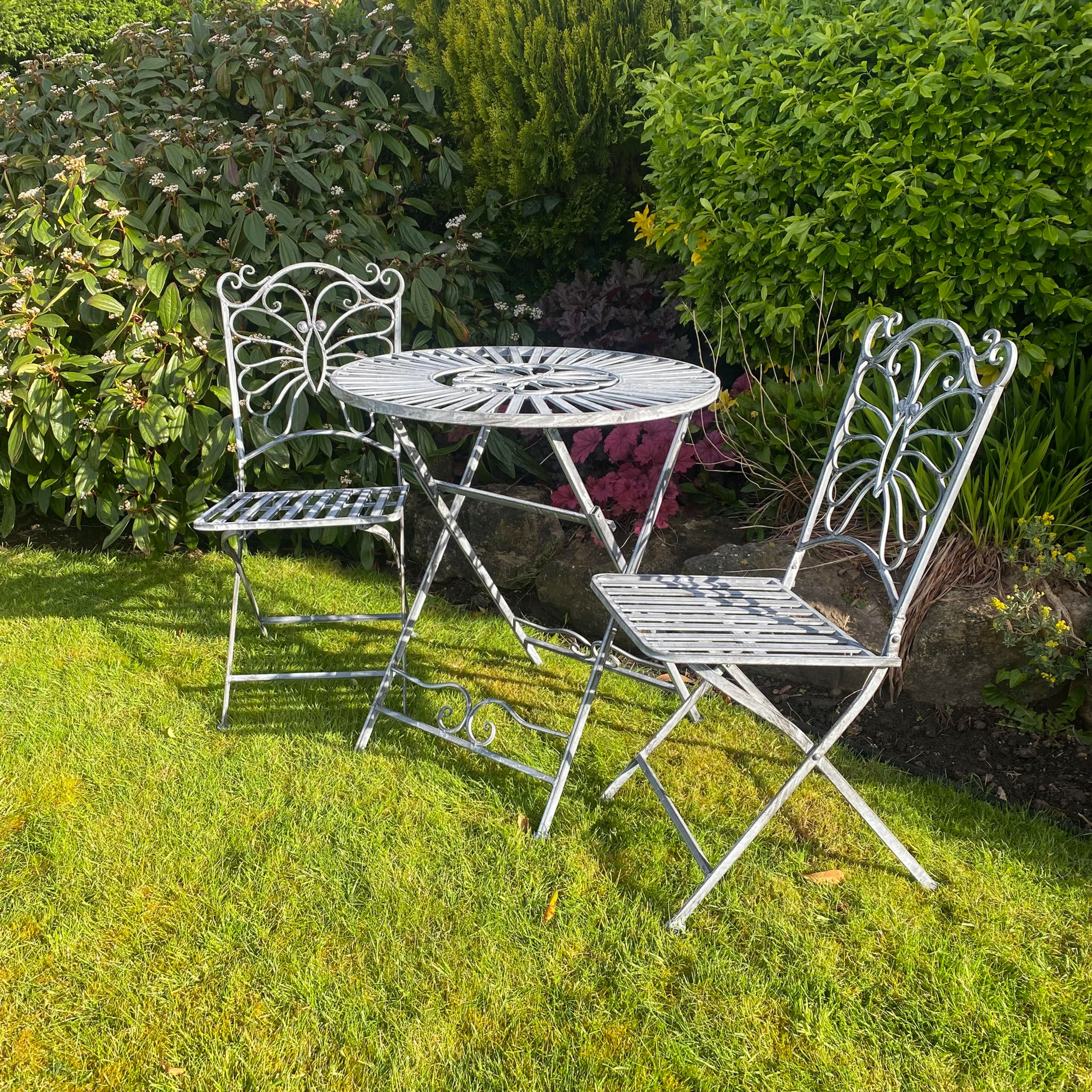 STONE GREY BISTRO SET