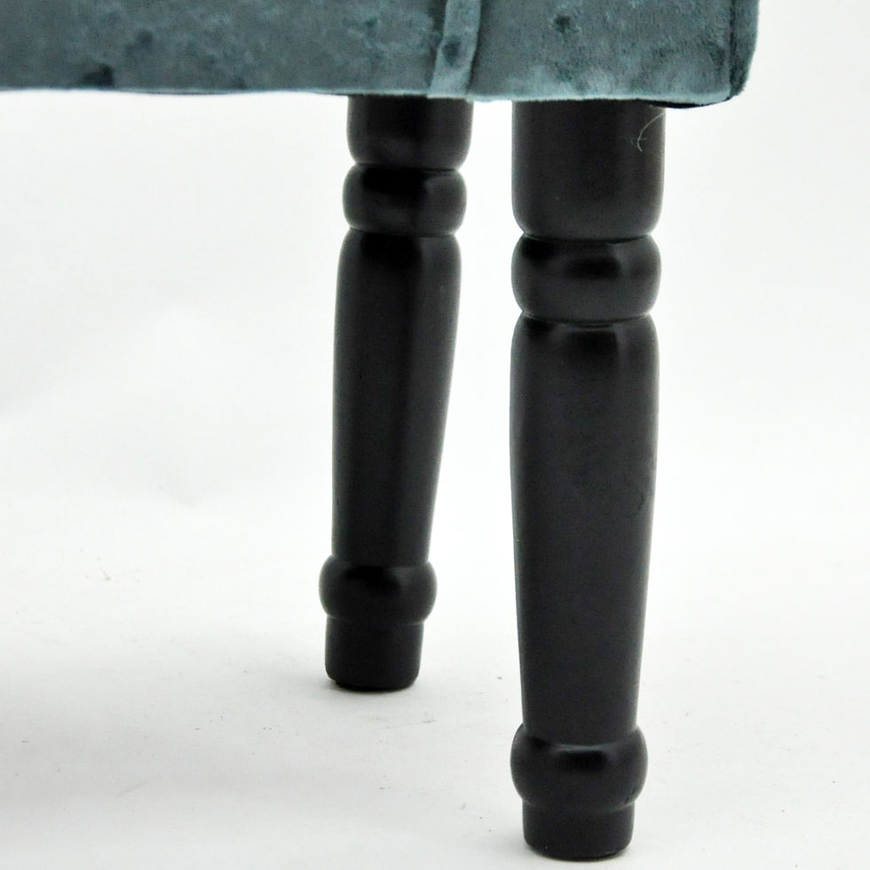 Thumbnail: VELVET LUXURY BLUE SMALL WINDOW SEAT