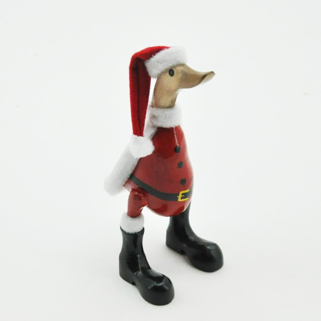 25CM SANTA DUCK