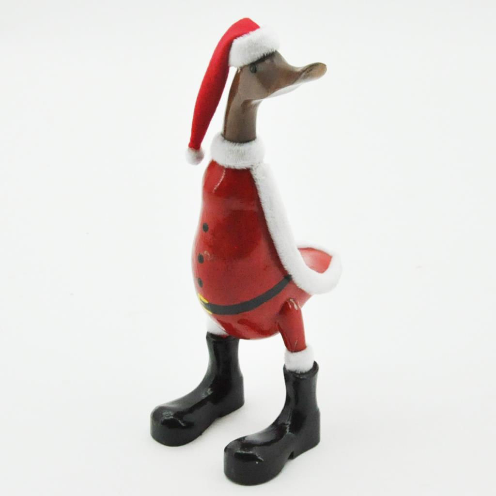 40CM SANTA DUCK