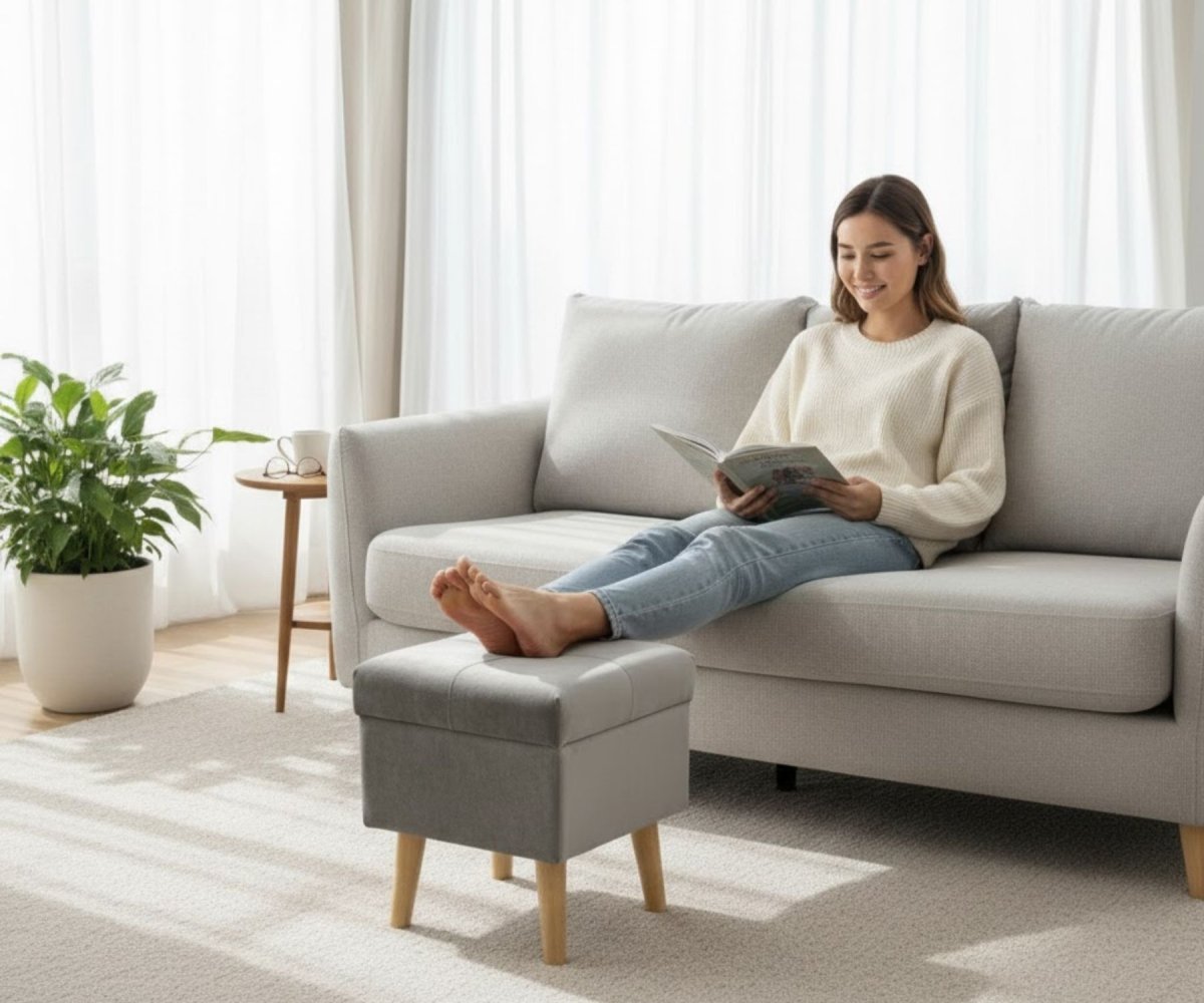 Armchair Footstools: Comfort for Swollen Ankles
