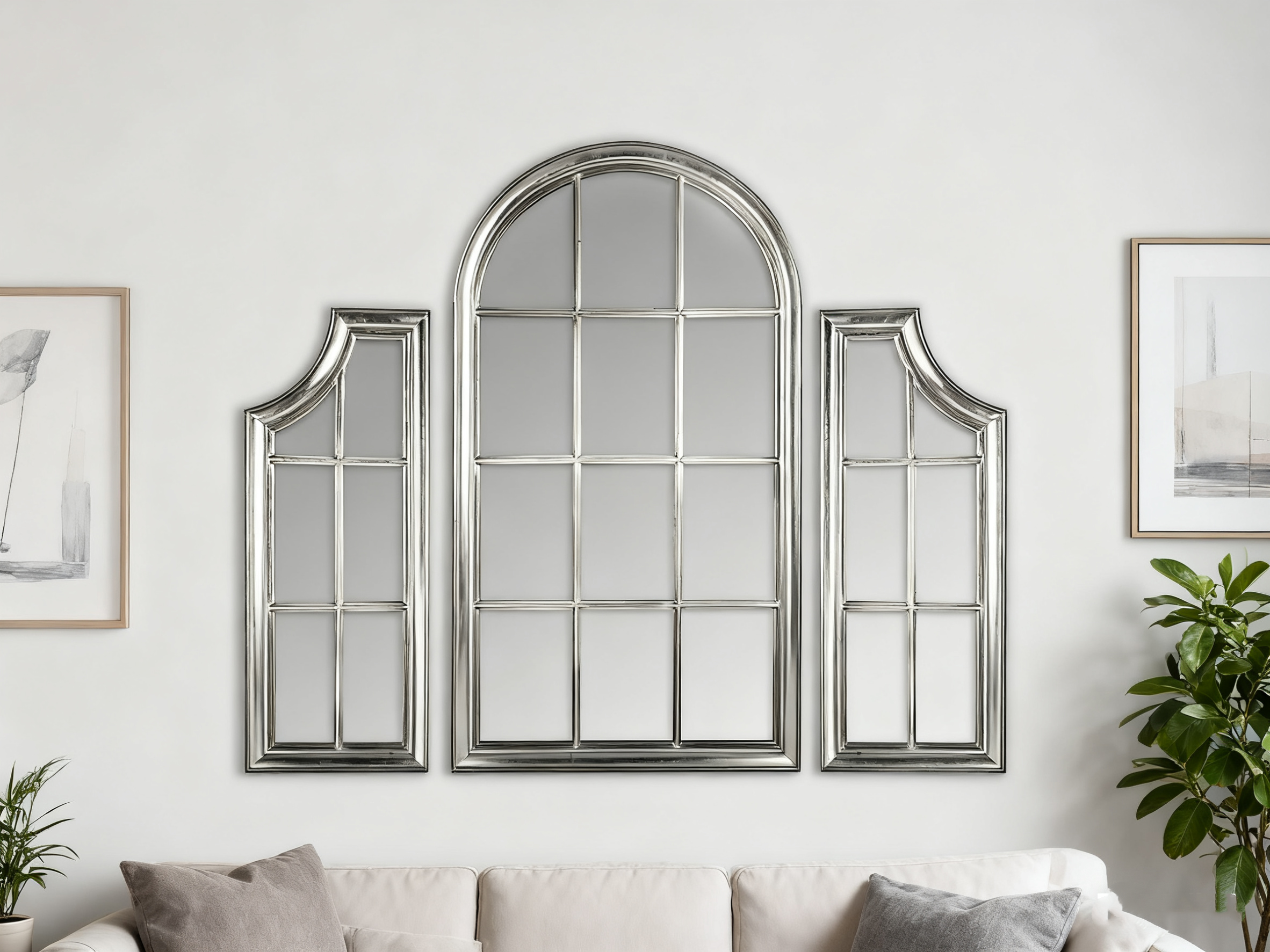 180CM SILVER MIRROR