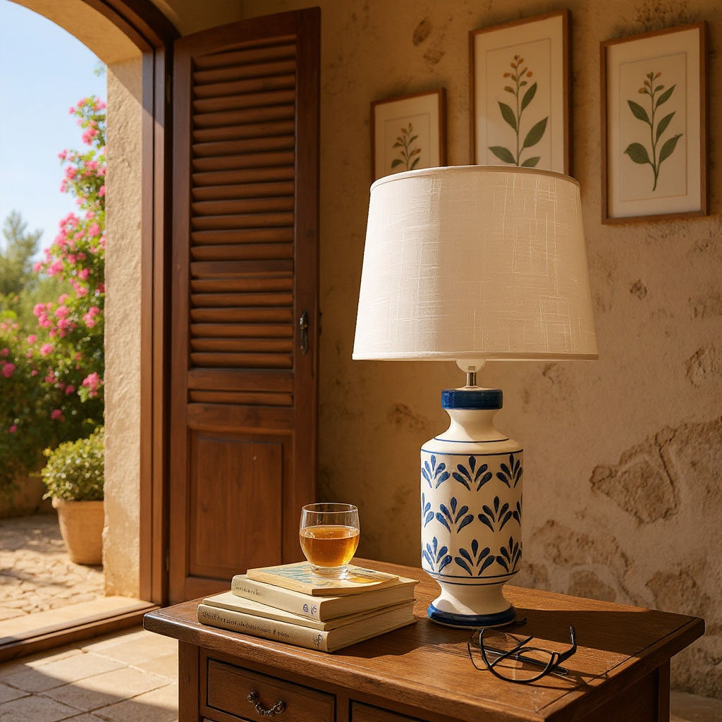 LAMP AND SHADE