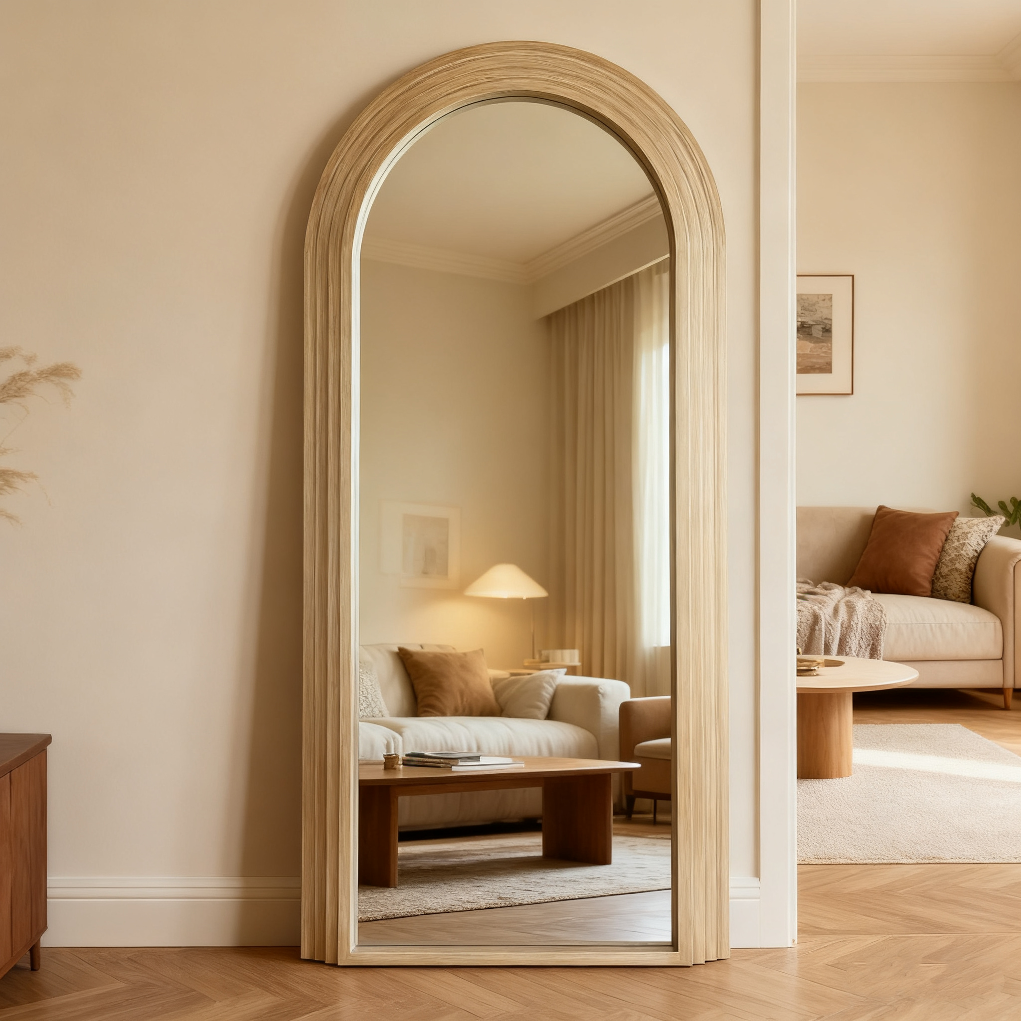 180CM NATURAL MIRROR