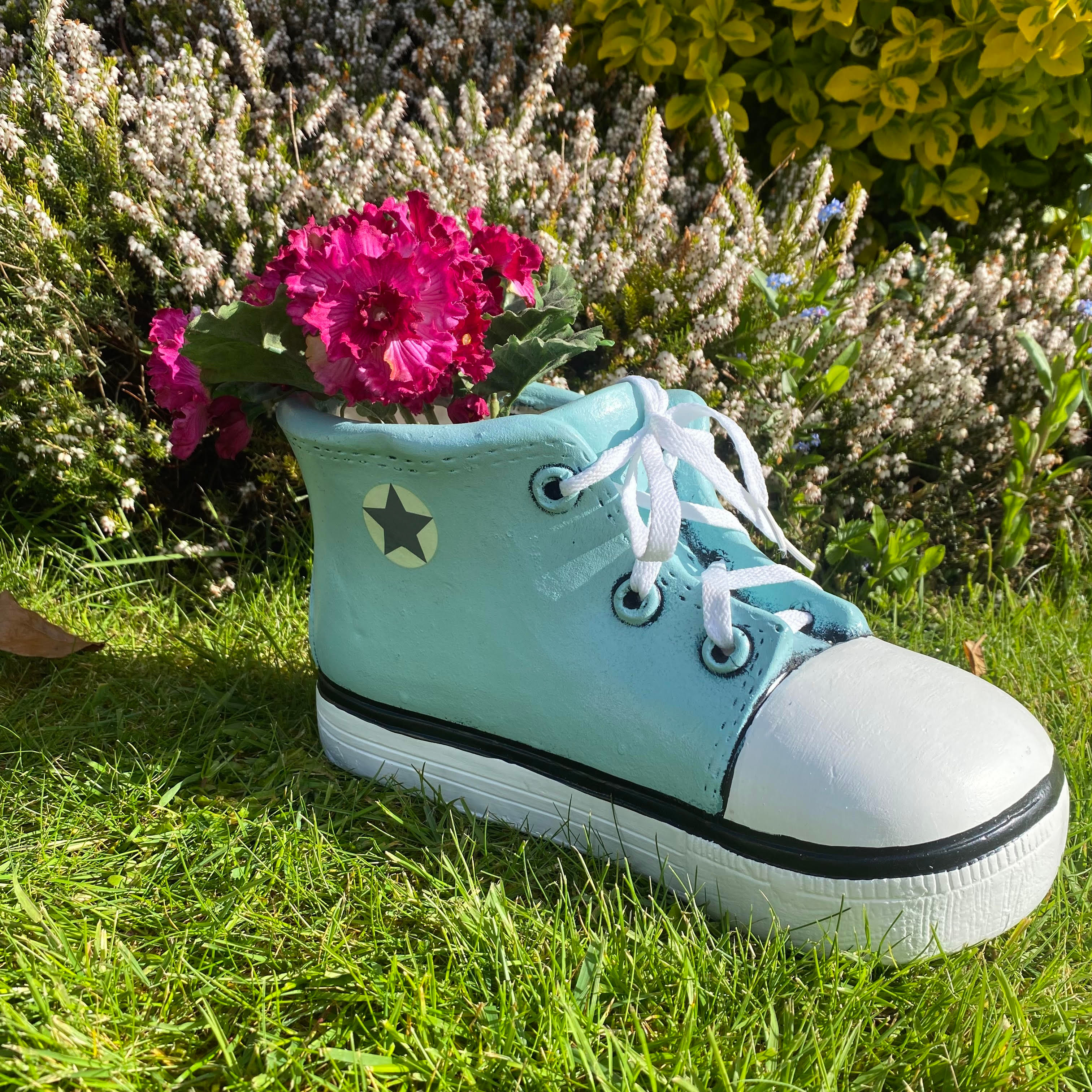 34CM BLUE TRAINER PLANTER