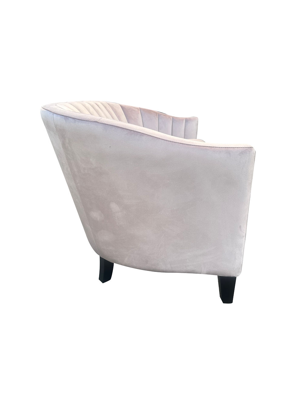 Thumbnail: 147CM 2 SEATER PINK VELVET LOVESEAT