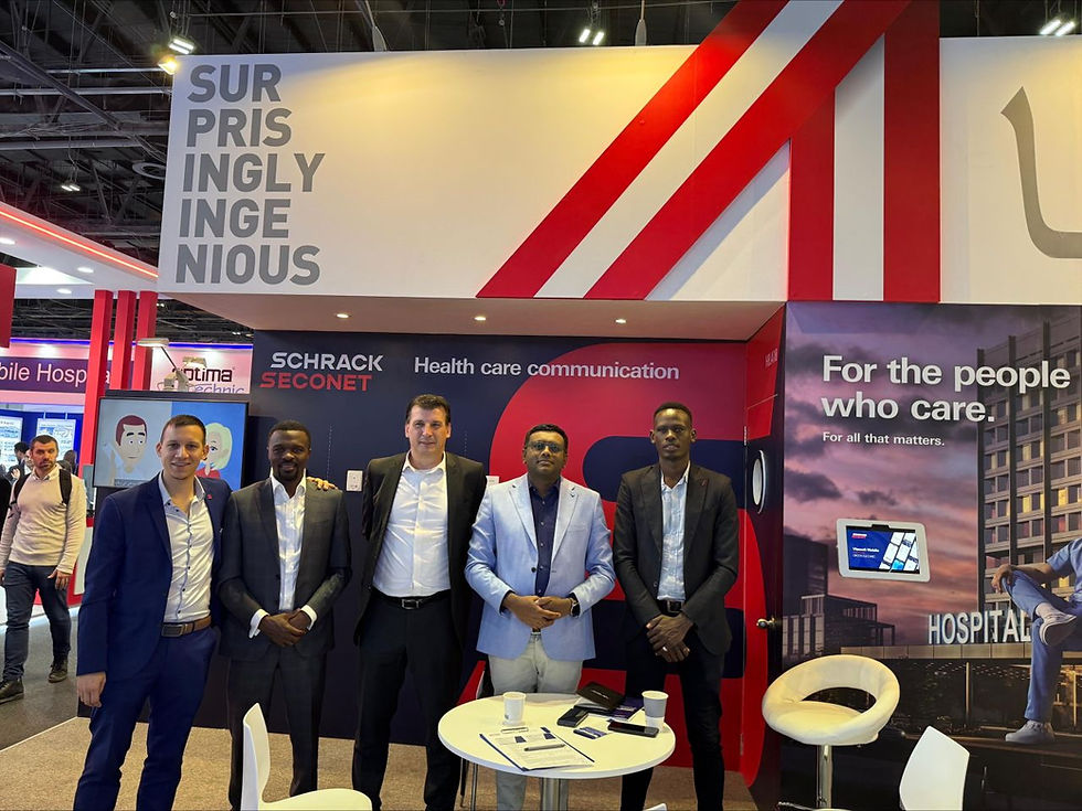 Medware Solutions Limited and Schrack Seconet AG Showcase Advanced Healthcare Solutions at WHX Dubai 2025