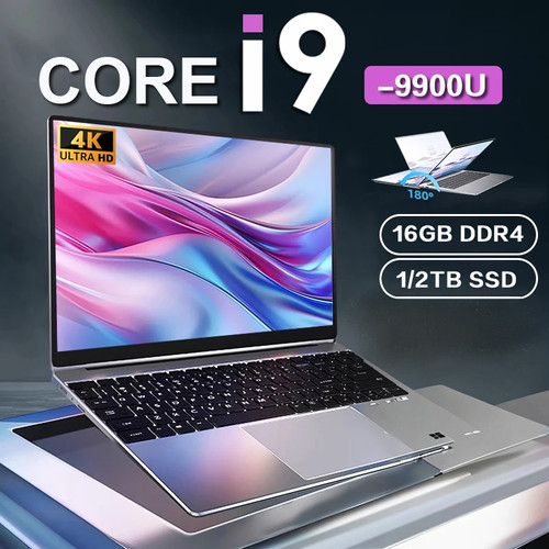 2026 New Core I9 10980HK Portable Gaming Laptop Computer File 