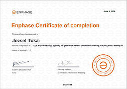 EES (Enphase Energy System) 3rd-generation Installer Certification Training featuring the IQ Battery 5P