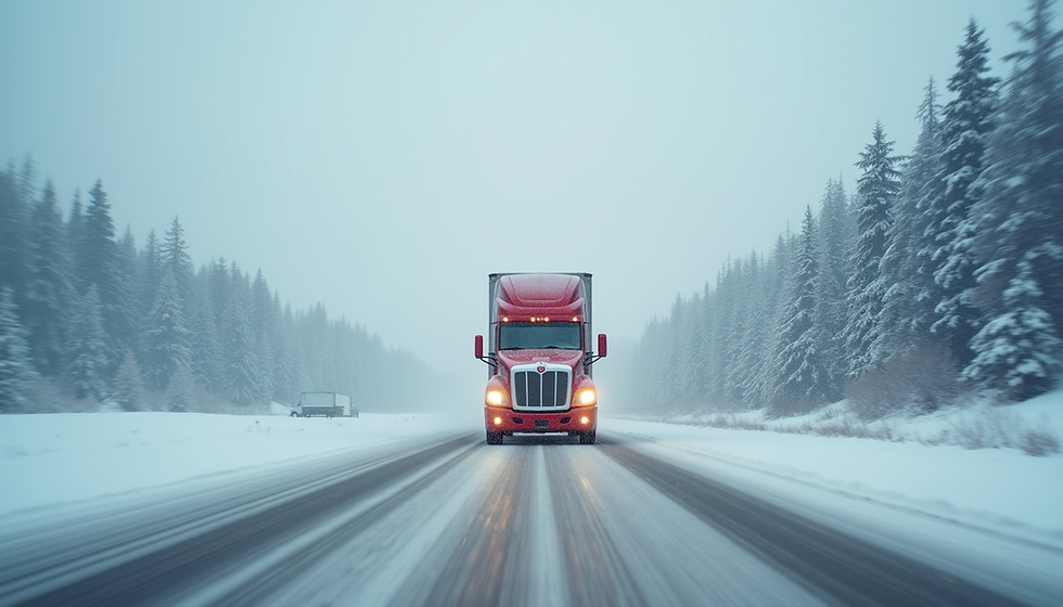Essential Tips for Truck Driving Safely in Snowy Conditions with Interactive Features and a Sign-Up Offer