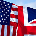 Create an image to represents two countries the united states of america and the united ki