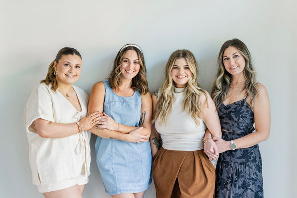 team at mane and magnolia salon in spartanburg sc