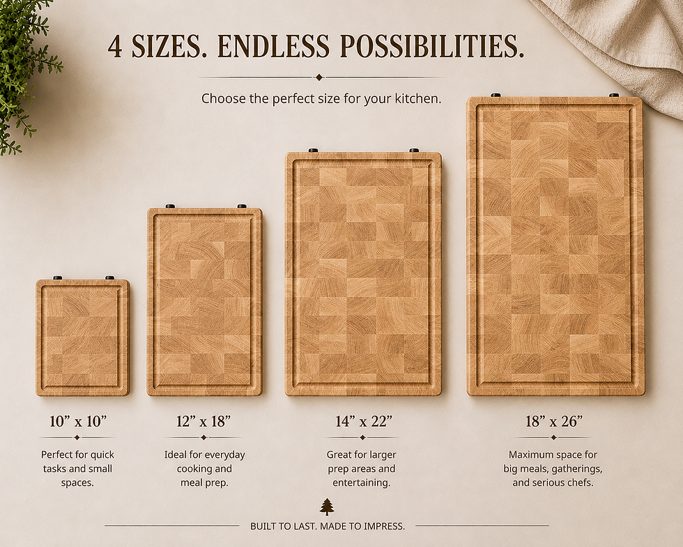 Thumbnail: White Oak End Grain Cutting Board