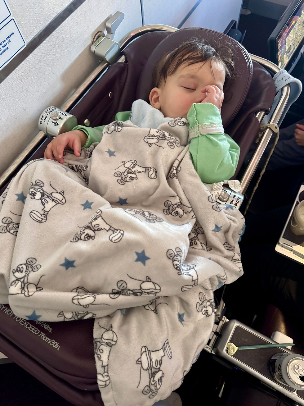 Flying with children to Orlando from the UK