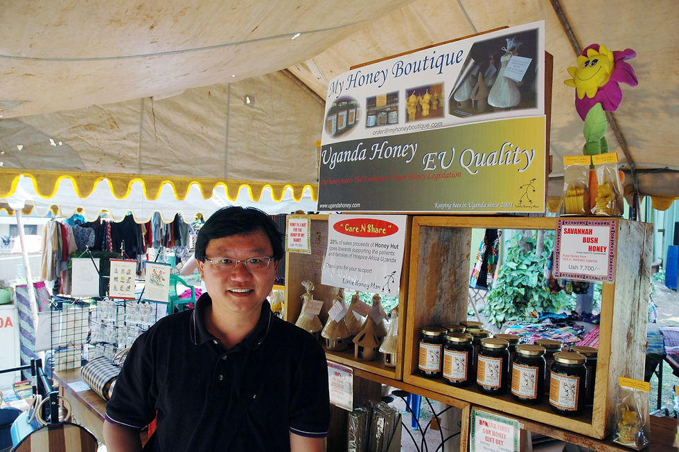 Farmers market at Hospice Uganda
