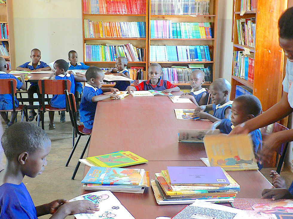 Stories became a shared adventure — one book, many eager readers
