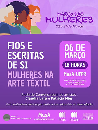 Roda de Conversa "Fios e Escritas de Si"