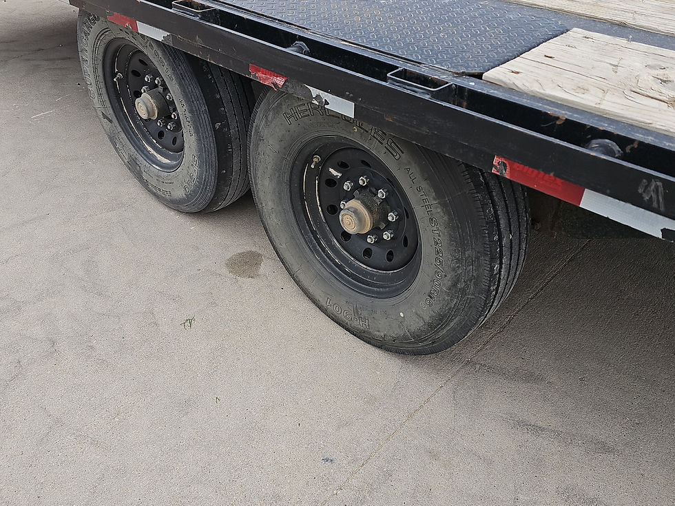 Thumbnail: 2019 Big Tex GN 20' + 5' Flatbed