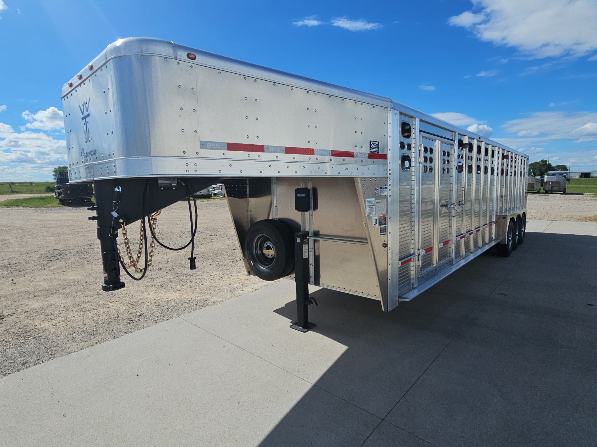2027 Wilson 7 X 30 Stock Trailer