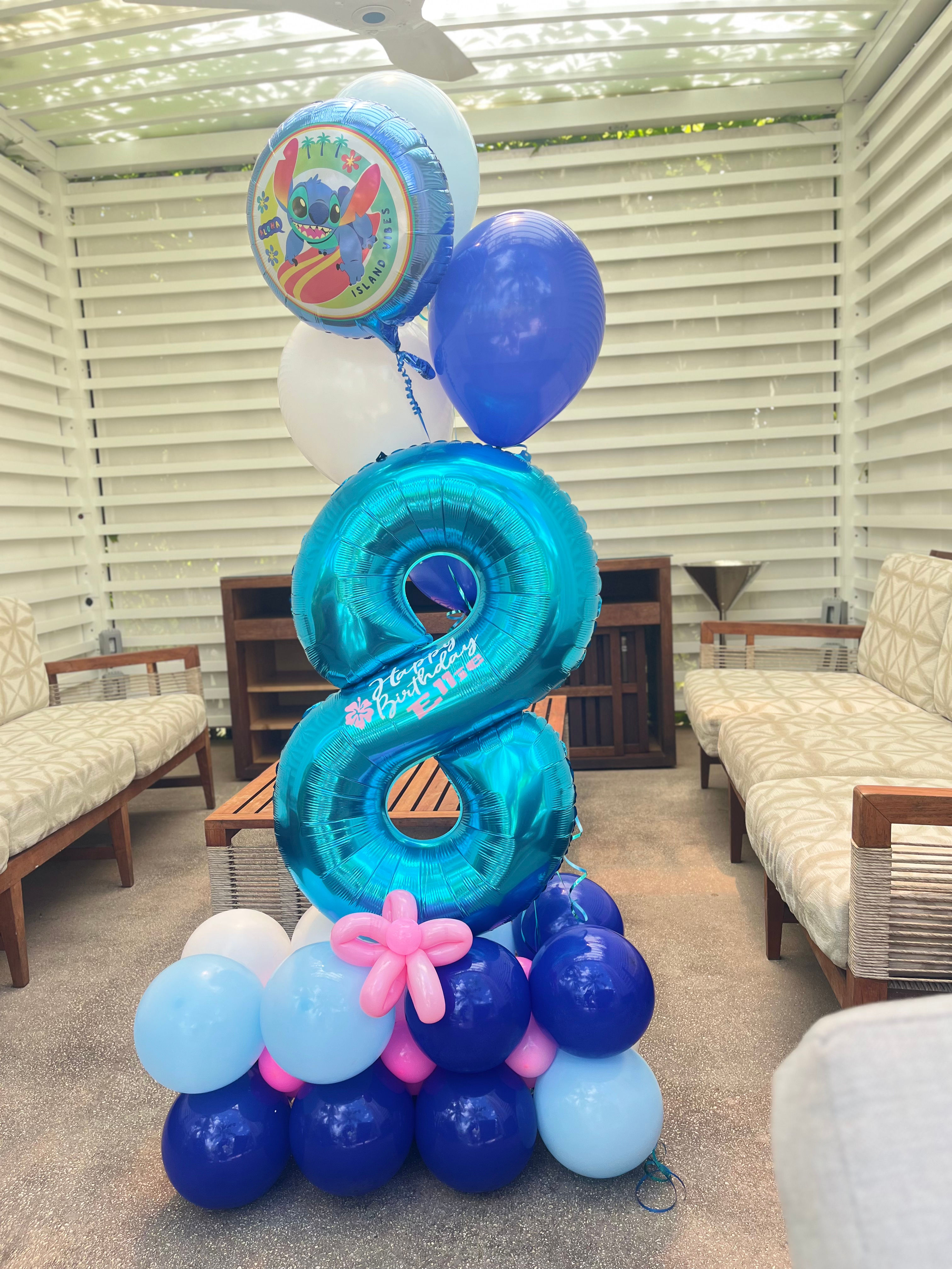 Birthday Number Stack (customized)