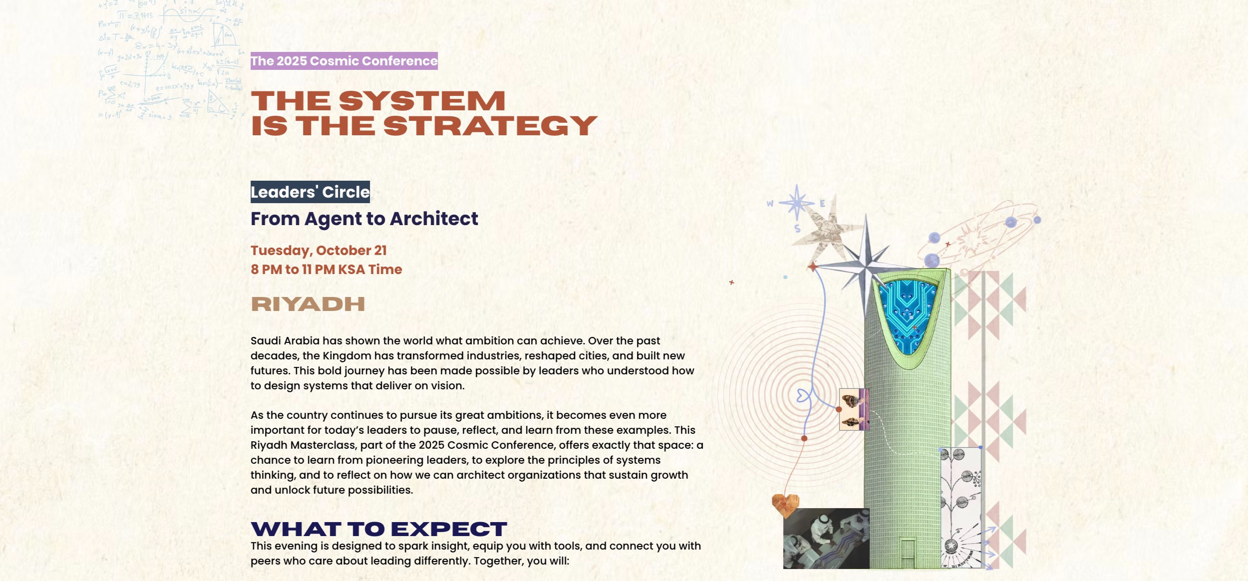 Learn Conference Riyadh Riyadh - October 21, 2025 - Masterclass | Cosmic Conference