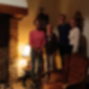 Tamara, Patricia, Kevin en Frouke op ontdekking in de escape room