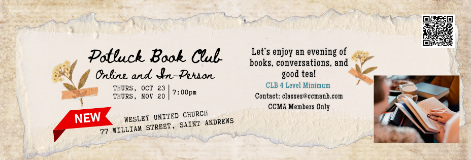 A Book Club OCT NOV Banner