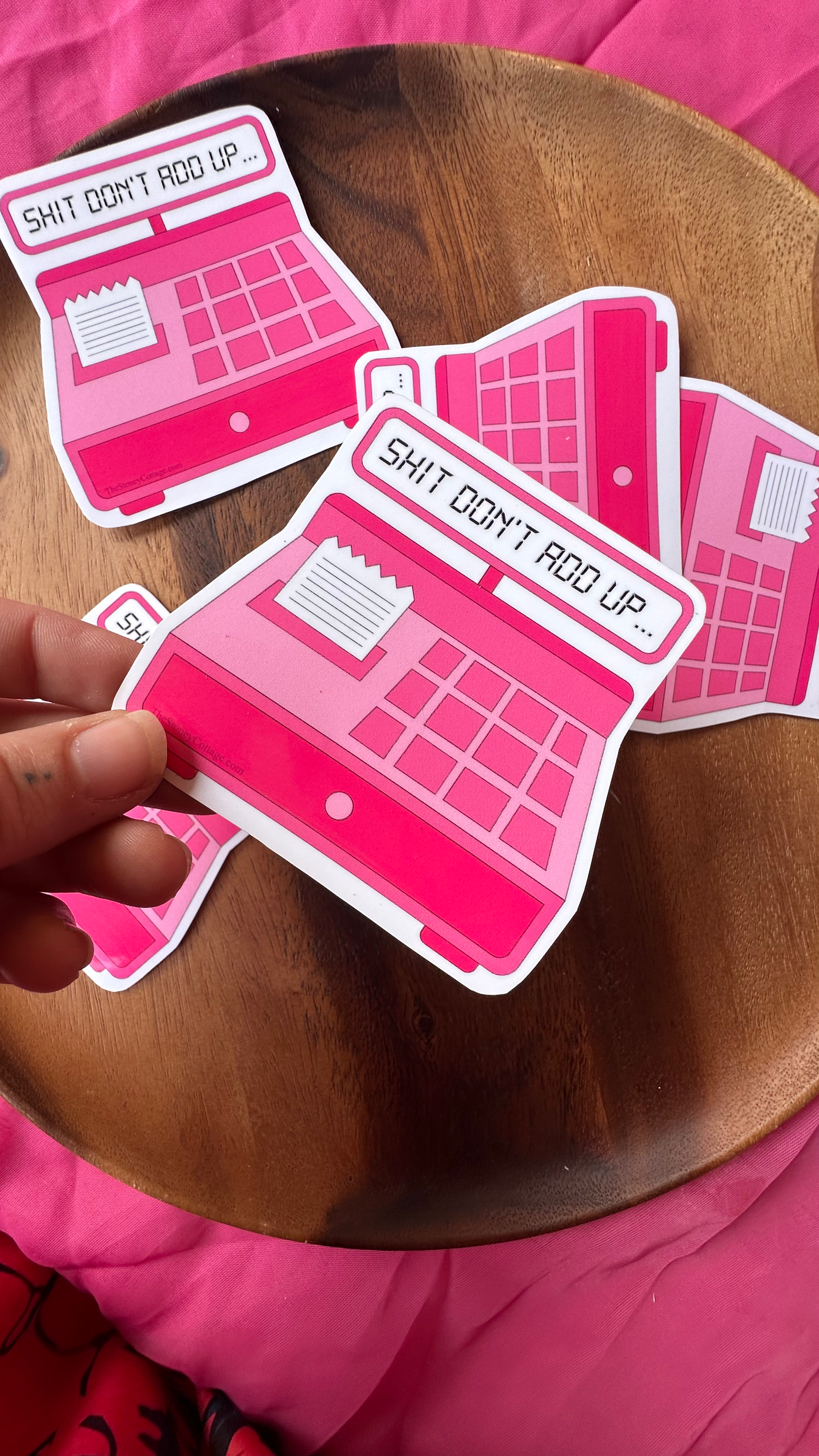 Shit Don't Add Up Sticker