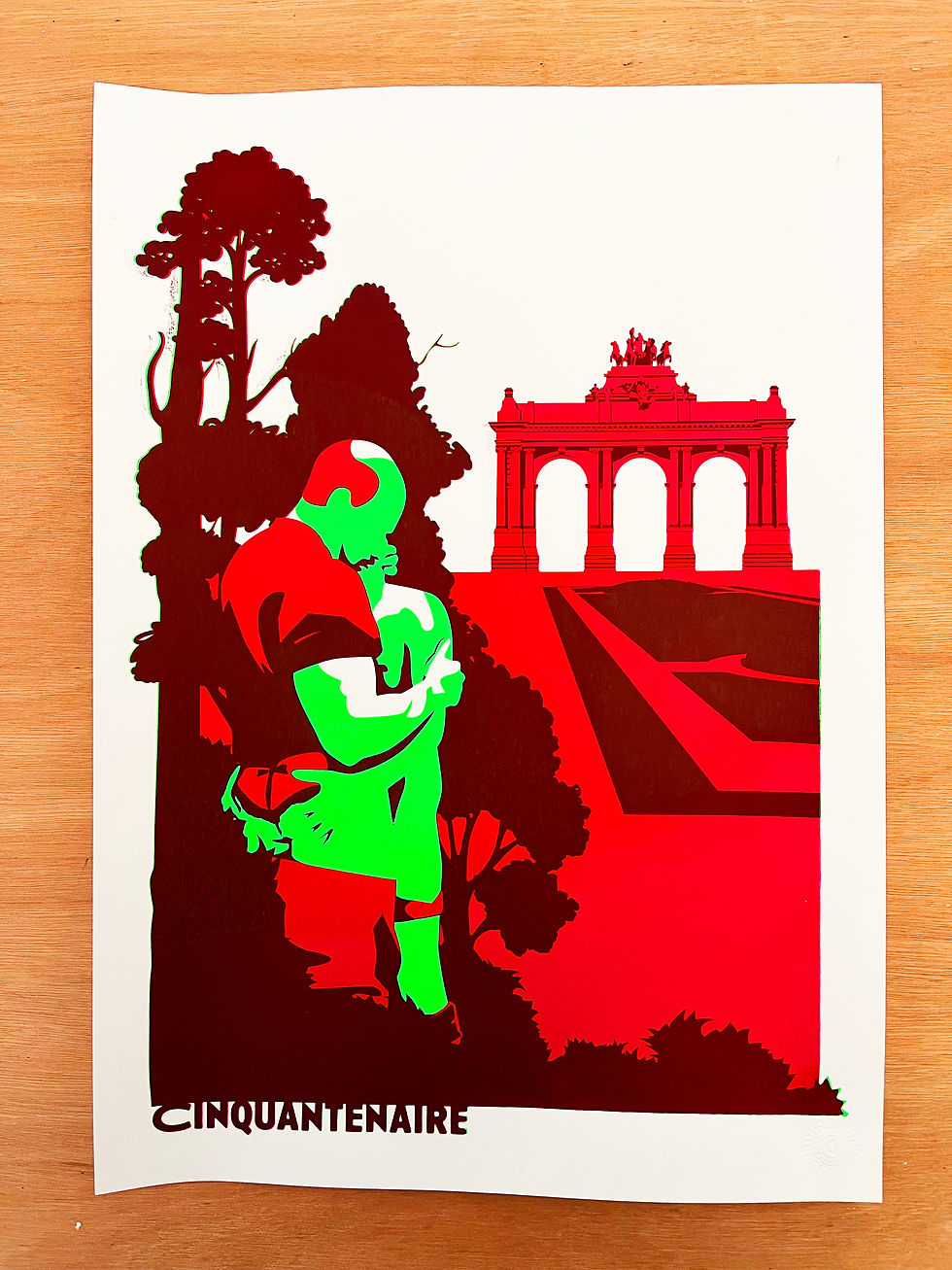 Thumbnail: Cinquantenaire (A3) (Augmented Reality)