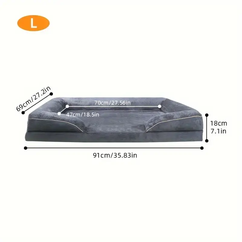 Thumbnail: SnuggleNest Large Pet Bed – Durable, Non-Slip & Easy Clean