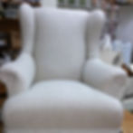 Wingback armchair