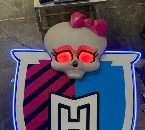 Custom scenic Fabrication, Stage Tour Fabrication, Custom Sign Making, CNC Router Services, Metal Fabrication, Scenic Fabricators, Custom Props, 3D Signs, LED Neon