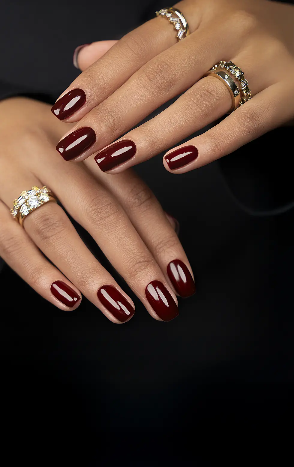 Miniaturebillede: Bio Sculpture Gemini Neglelak - nr. 334 Garnet Noir