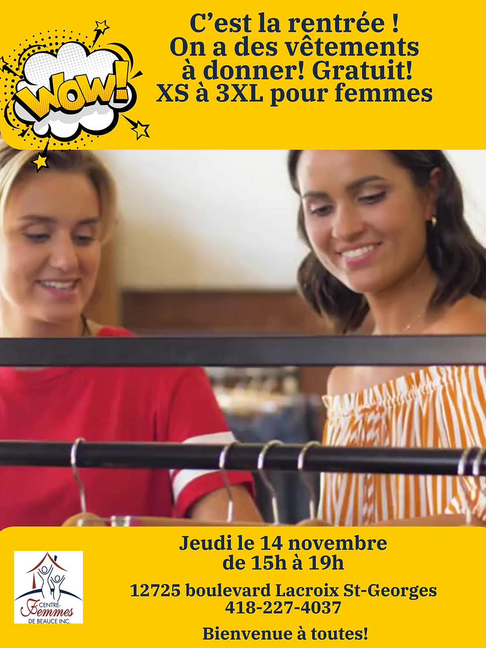 Dons de vêtements XS à 3XL (1)
