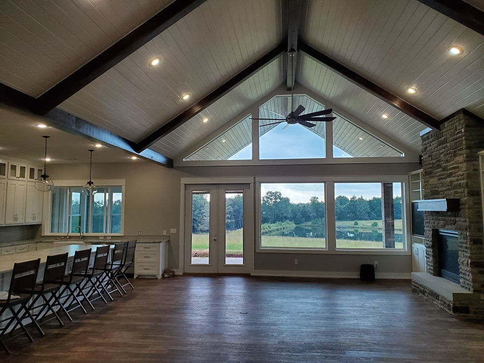 Brasuell Living Room Beams Windows
