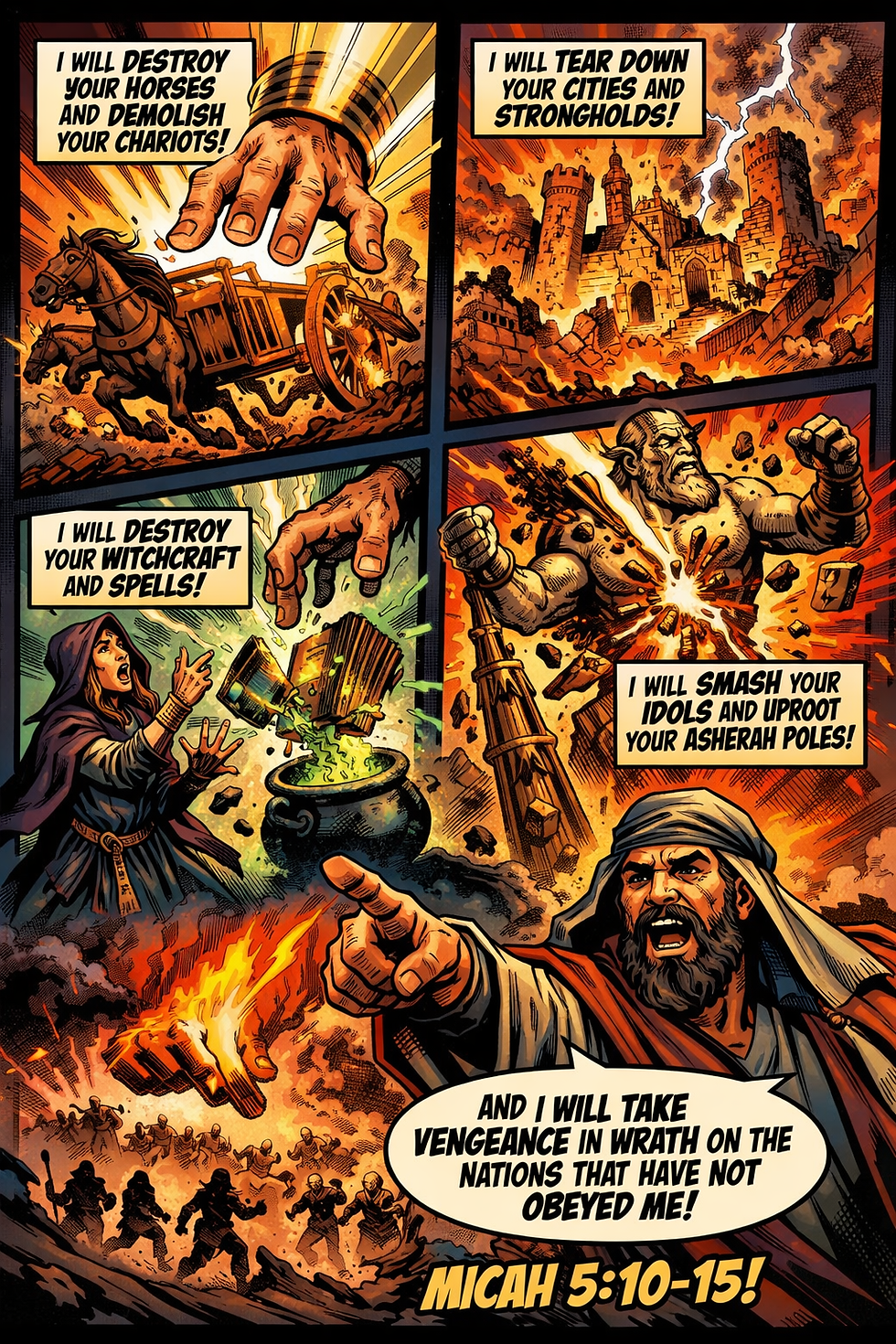 “When God Destroys to Restore: The Purifying Judgment of Micah 5:10–15”