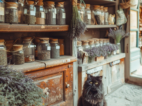 La "Boutique des Secrets Herboristerie et Arts divinatoires" à Saint-Clément-des-Vigne