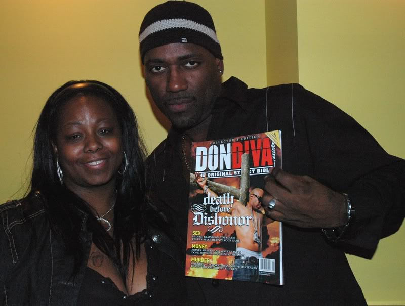 With Leslie from Don Diva Magazine