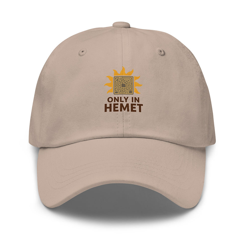 Thumbnail: Only in Hemet Maze Stone Dad hat