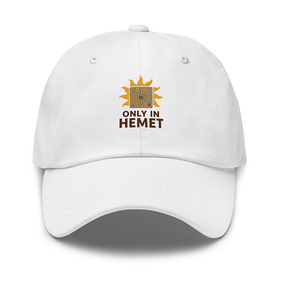 Thumbnail: Only in Hemet Maze Stone Dad hat
