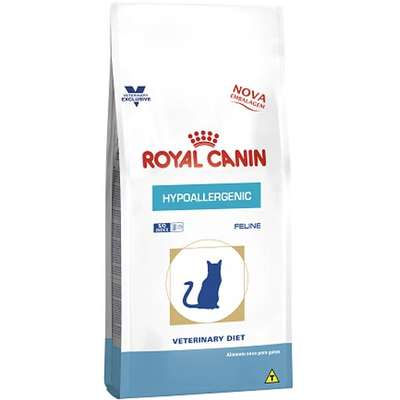 Miniatura: Royal Canin Feline Veterinary Diet Hypoallergenic p/ Gatos com Alergia Alimentar