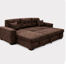 Thumbnail: ROMINA L-SHAPE SOFABED WITH STORAGE