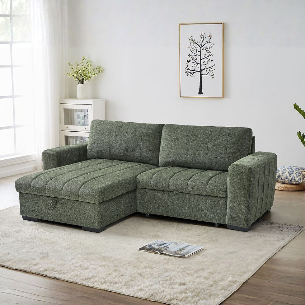 Thumbnail: BOGOTA  L-SHAPE SOFABED WITH STORAGE