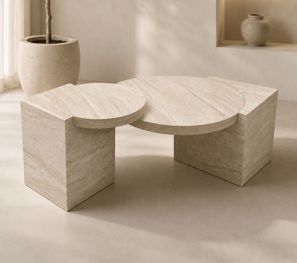 Thumbnail: STONE COFFEE TABLE Large