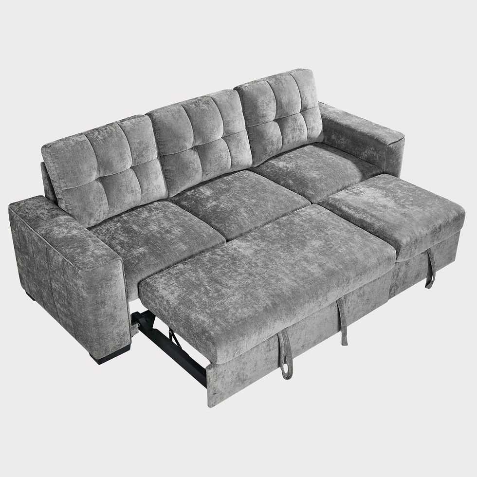 Thumbnail: ROMINA L-SHAPE SOFABED WITH STORAGE