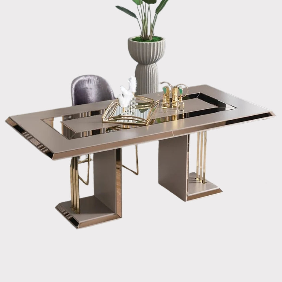 MIA DINING TABLE + 6 CHAIRS