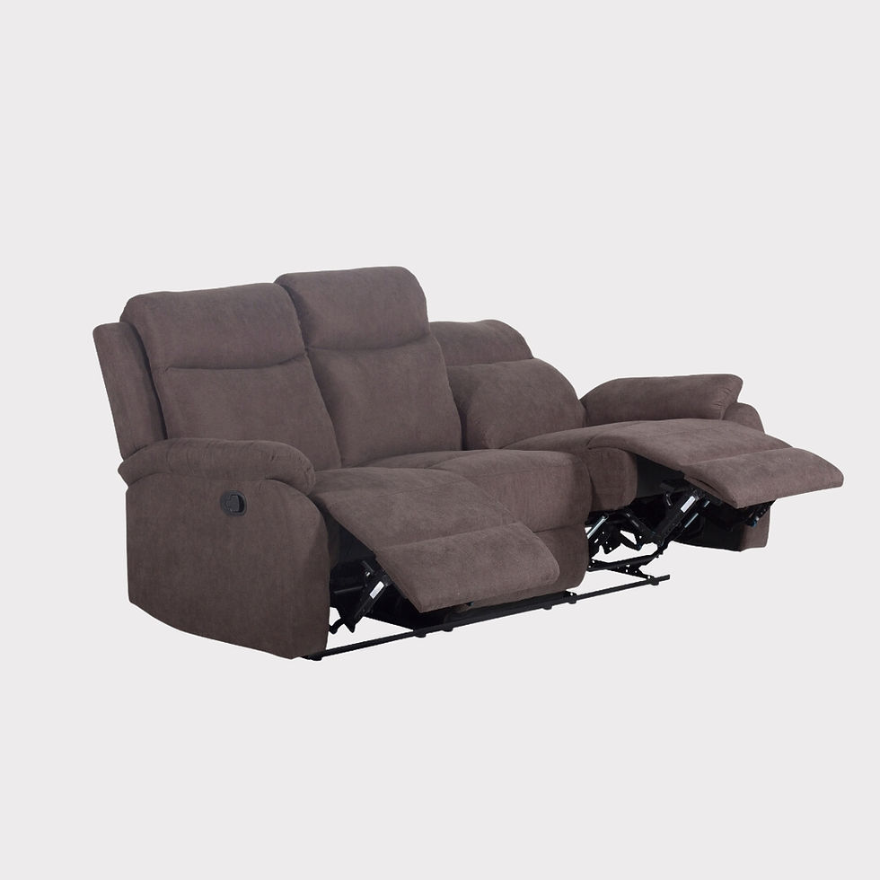 CARLO 3 SEATER RECLINER SOFA