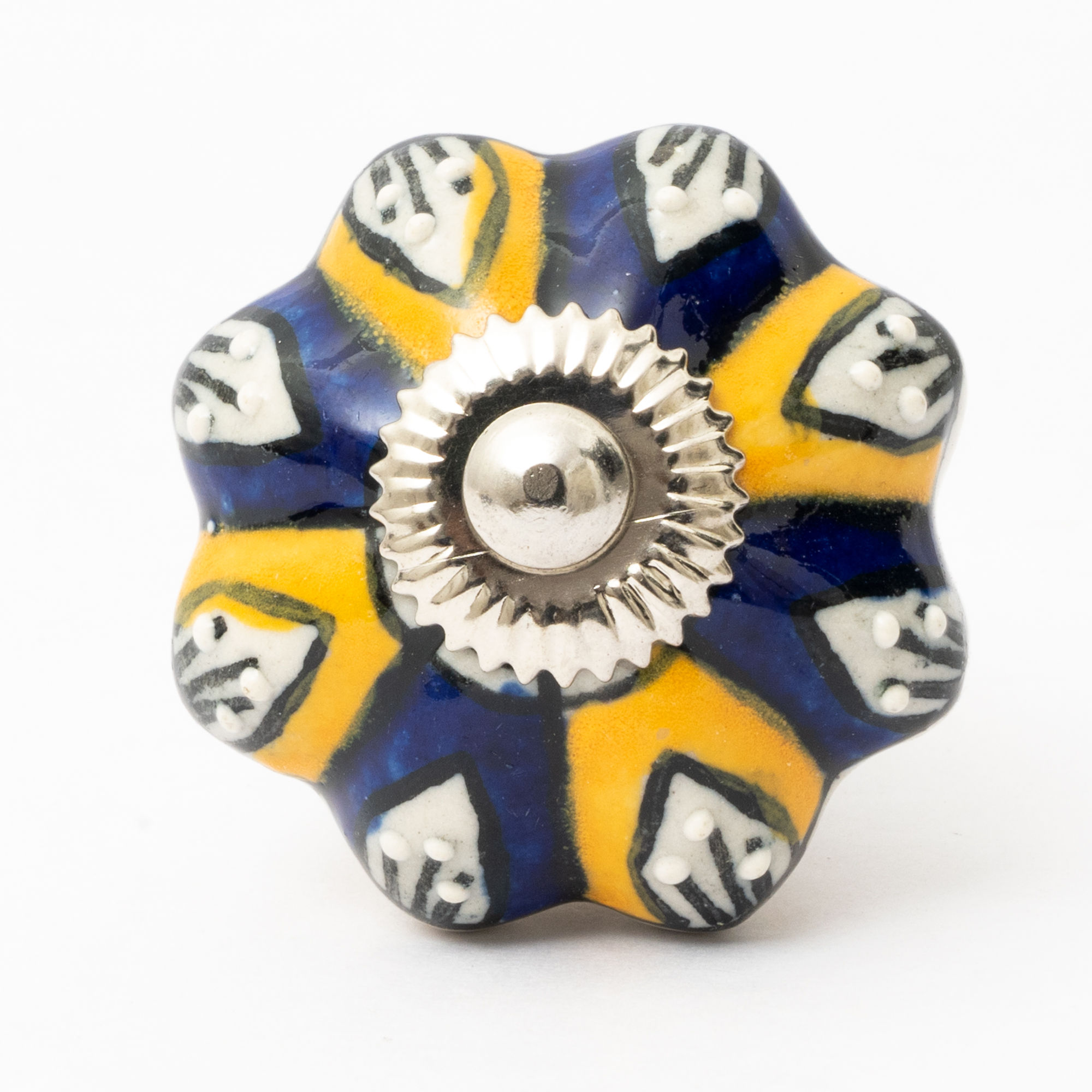 Blue and Mustard Melon