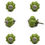 Thumbnail: Green Crackle Ceramic Knob